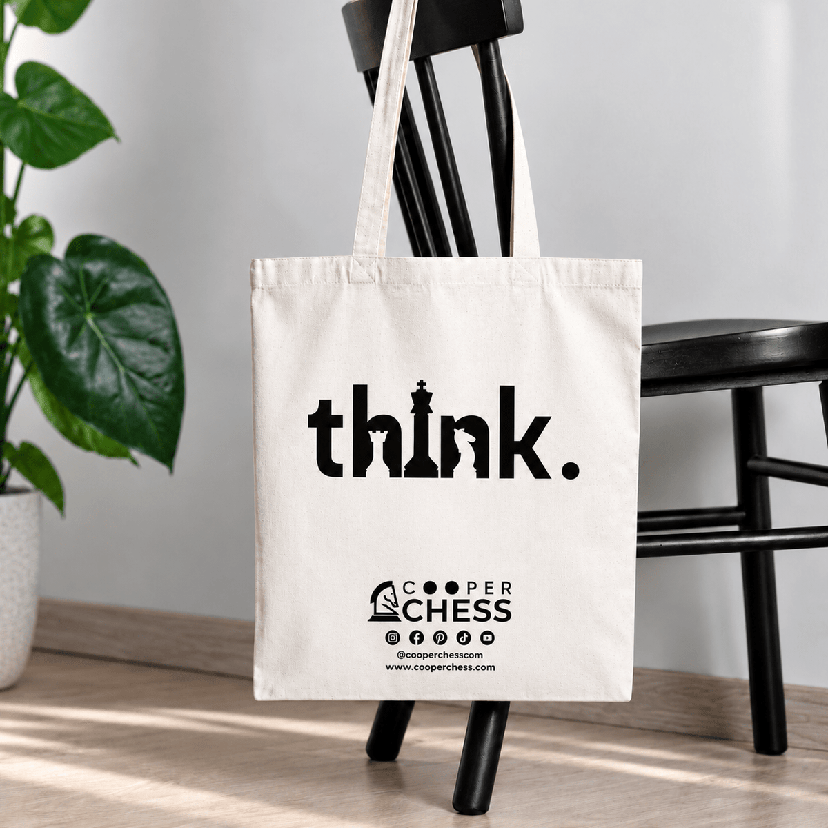 Cooper Chess Tote Bag - Think Themed - Cooper Chess