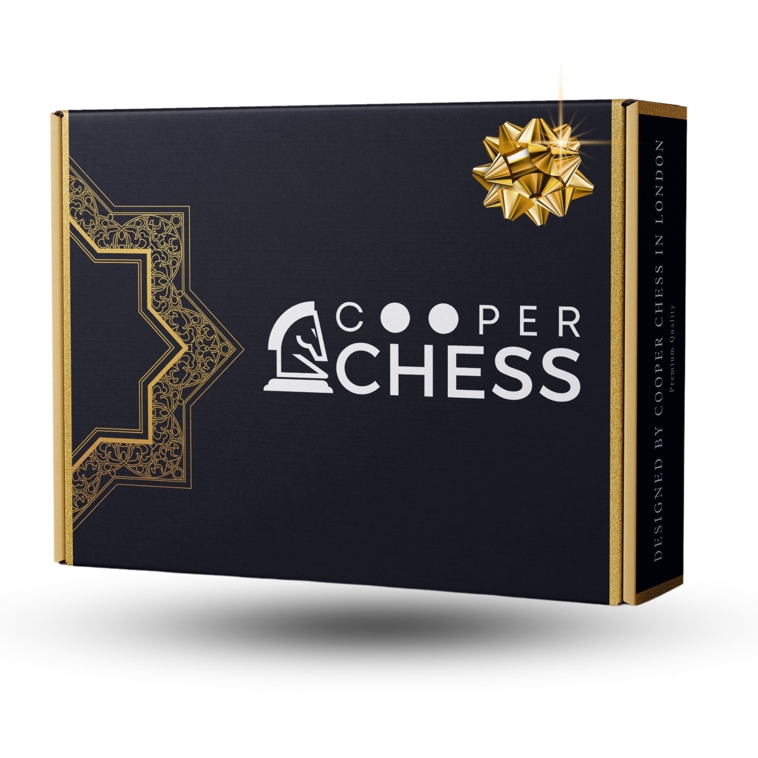 37 CM (15") Storage Chess Set with Die Cast Metal Figures (Crusaders vs Ottoman Empire) - Cooper Chess