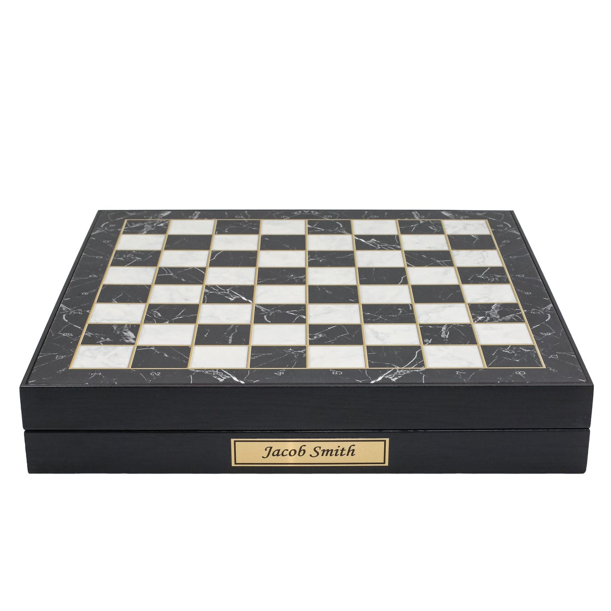 Storage Chess Set 37 CM (15") with Weighted Solid Wood Chessmen (German Staunton) - Cooper Chess