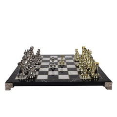 CLASSIC METAL CHESS SET with METAL LEG - Cooper Chess