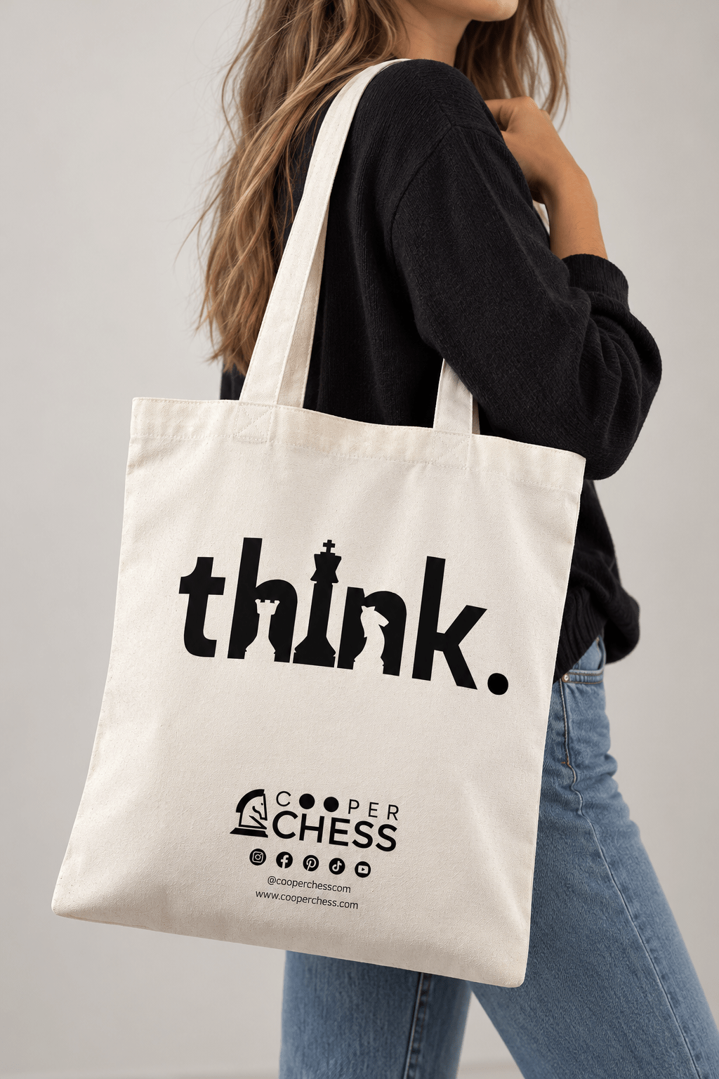Cooper Chess Tote Bag - Think Themed - Cooper Chess