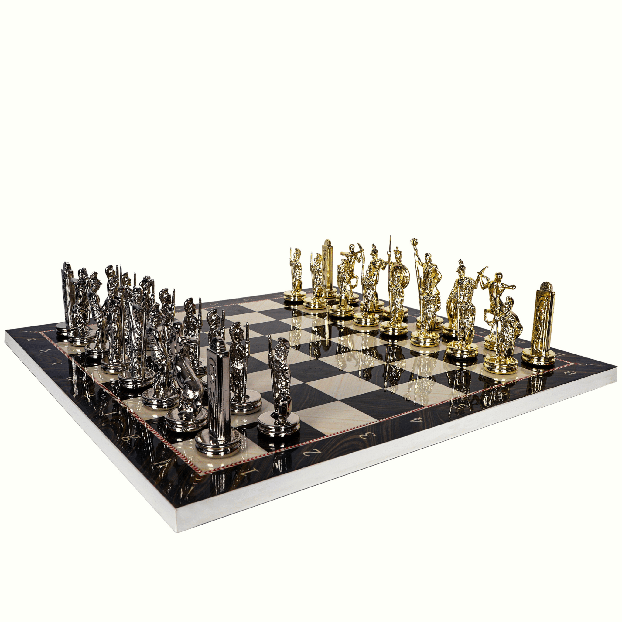 ALL MODELS | HISTORICAL THEME METAL CHESS SET - Cooper Chess