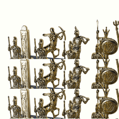 ALL MODELS | HISTORICAL THEME METAL CHESS SET - Cooper Chess