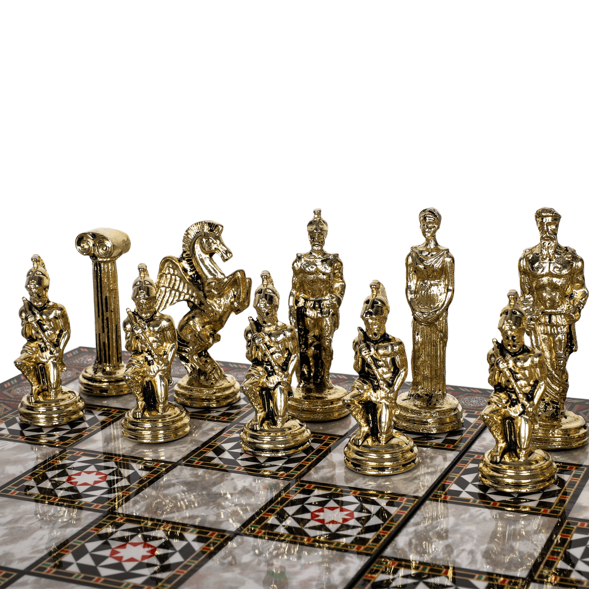 ALL MODELS | HISTORICAL THEME METAL CHESS SET - Cooper Chess