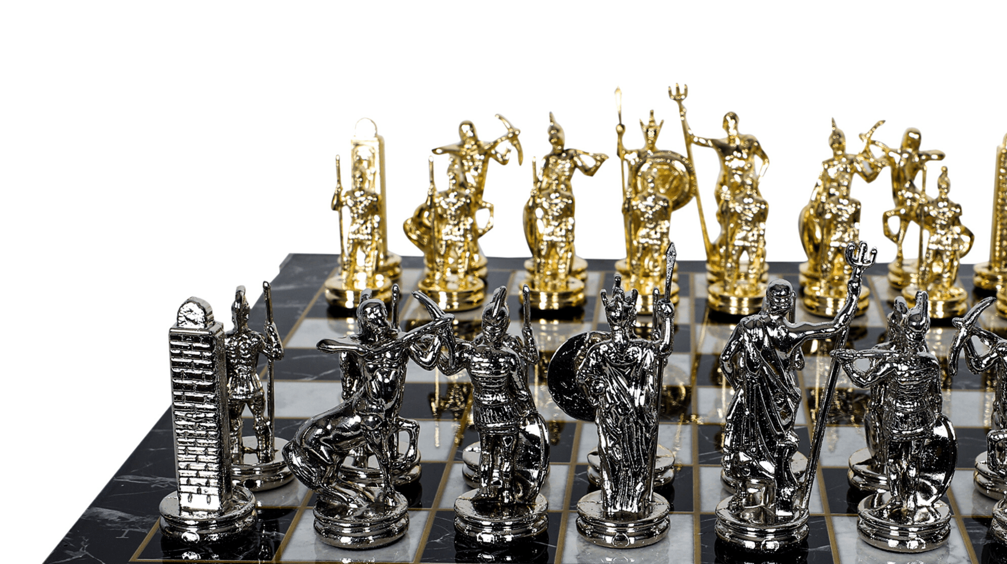 ALL MODELS | HISTORICAL THEME METAL CHESS SET - Cooper Chess