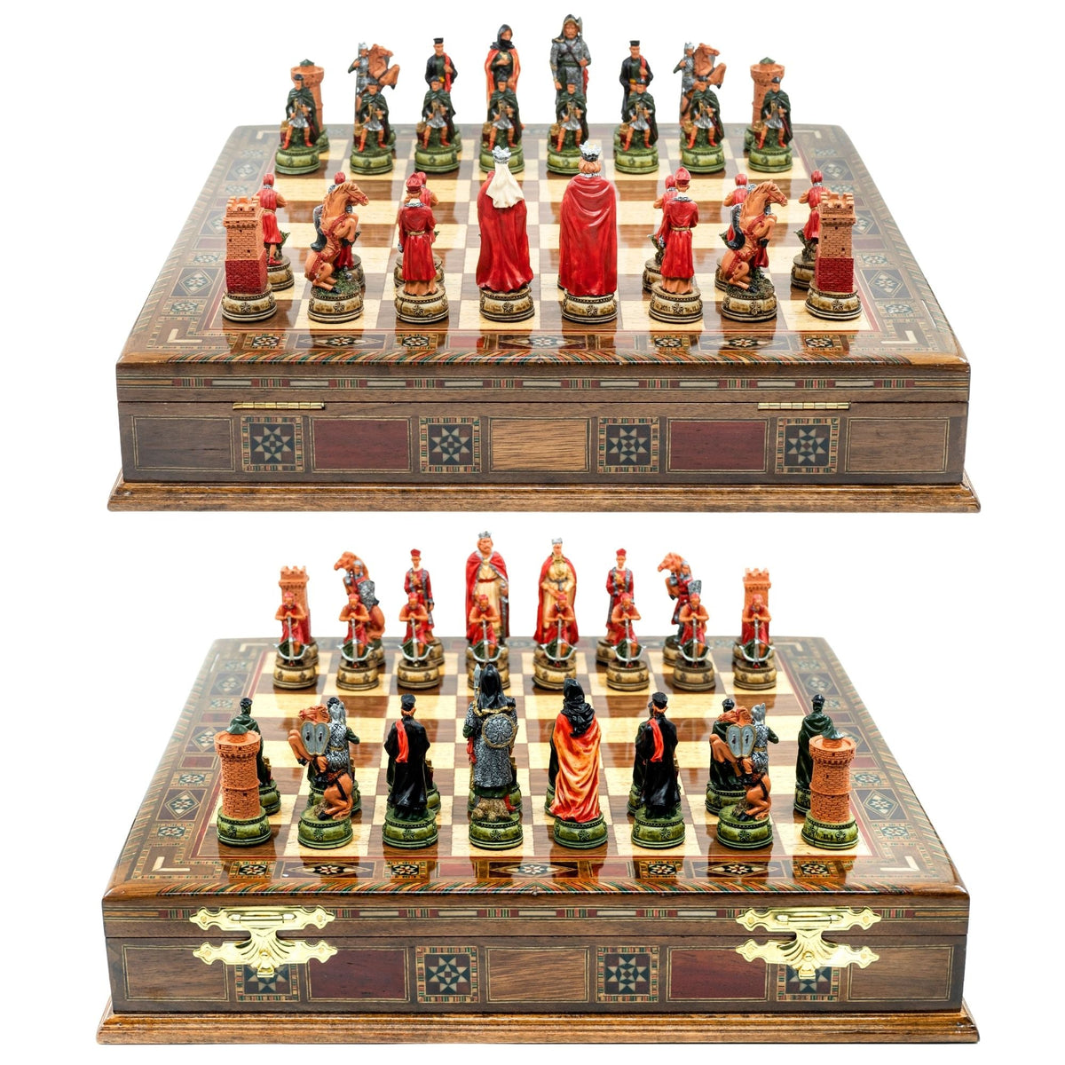 Handmade Inlay Storage Chess Set 38 CM (15