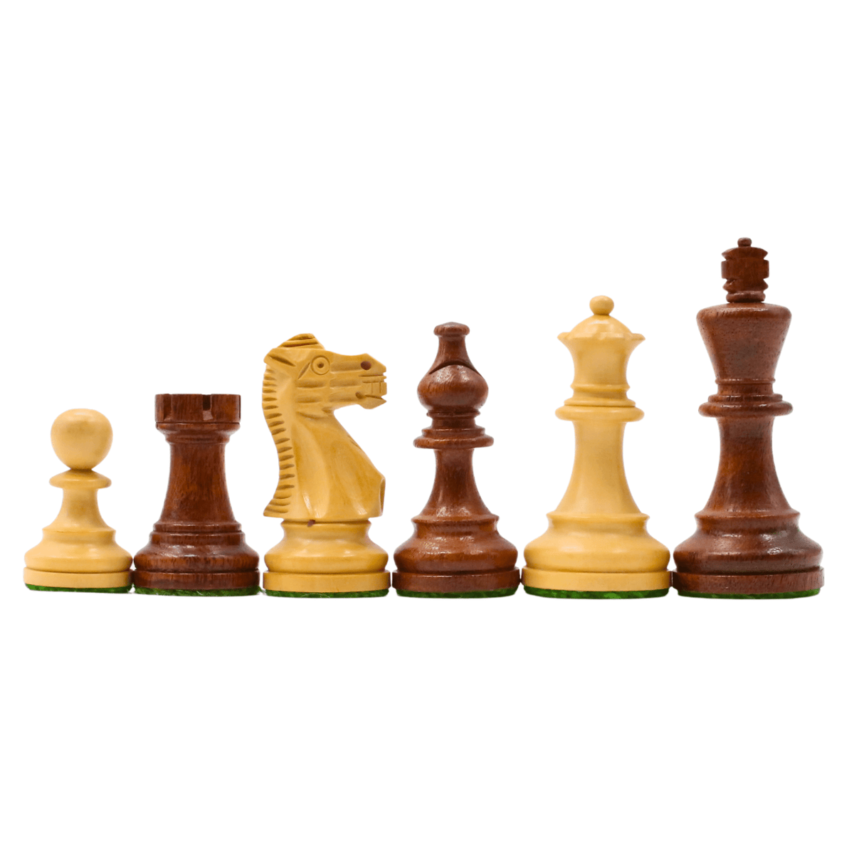 Handmade Inlay Chess Set with Drawer Storage 38 CM (15") - Weighted German Staunton Pieces w/ Extra Queens - Cooper Chess