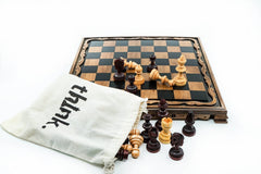 Hand - Carved Solid Wood Chess Set | 36 cm (14 inch) - Cooper Chess