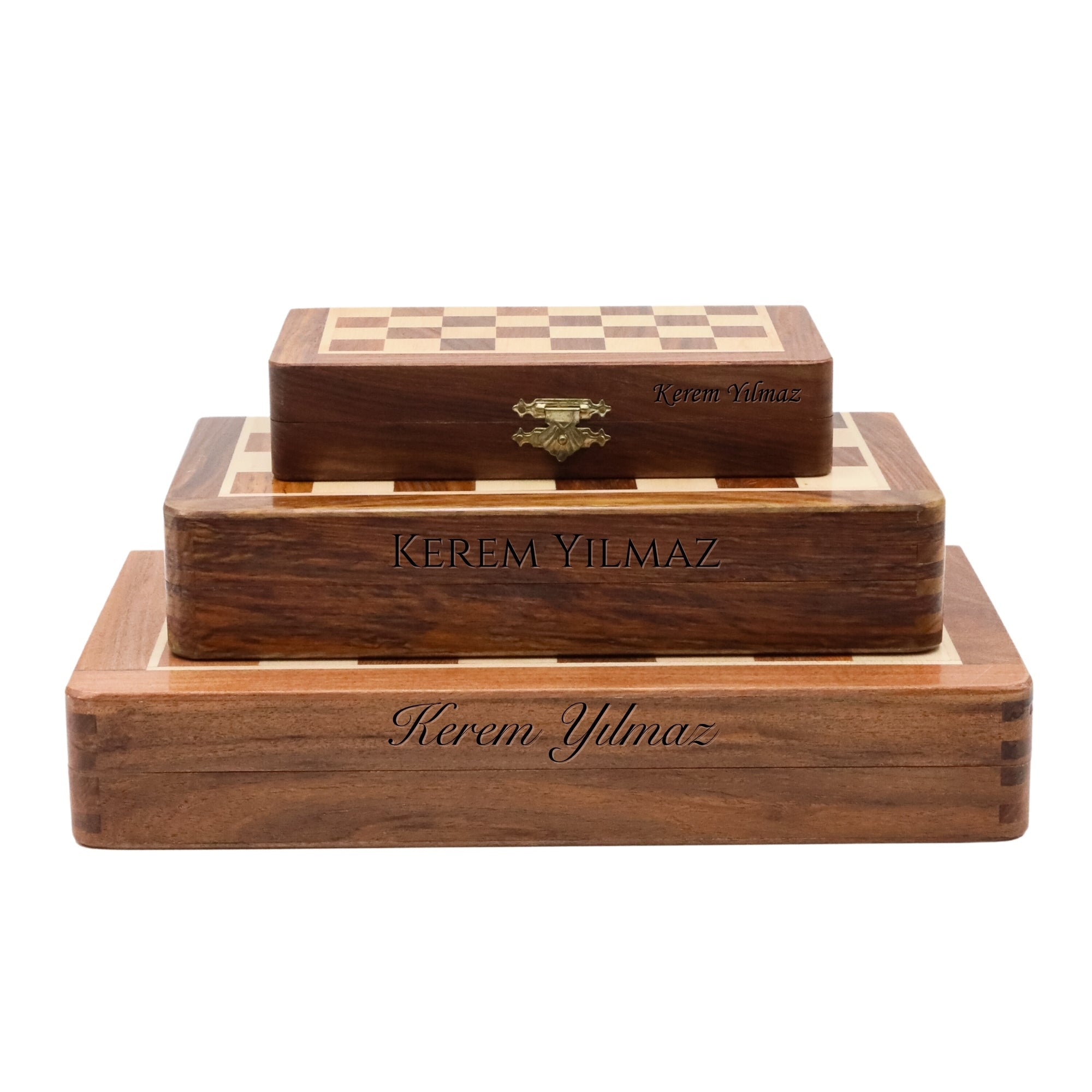 Custom Design Engraved Foldable Magnetic Chess Set | Handmade Travel Chess Set - Cooper Chess