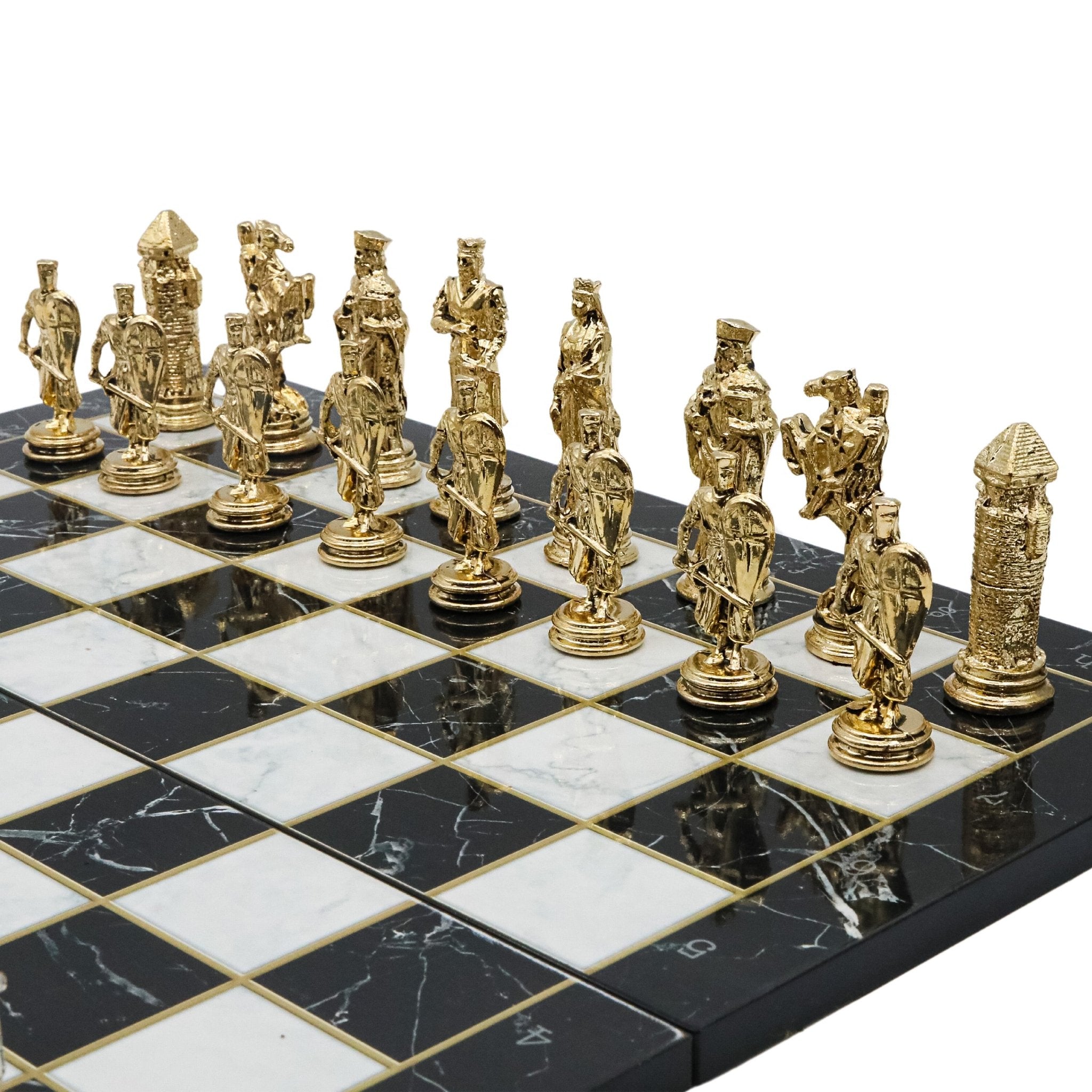 Ottoman Empire Chess Set | Wooden Chess Board 44CM (17") - Cooper Chess