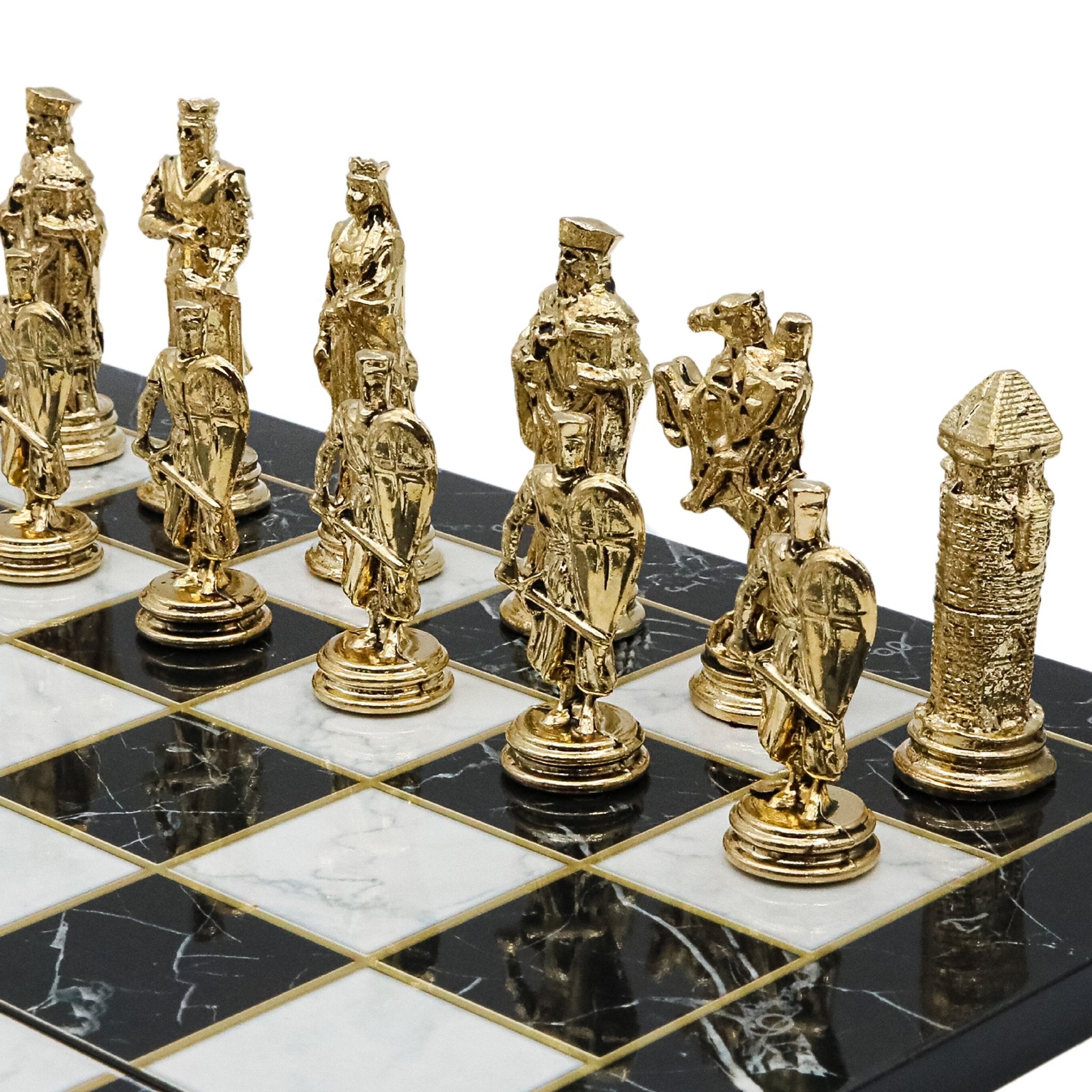 Ottoman Empire Chess Set | Wooden Chess Board 44CM (17") - Cooper Chess