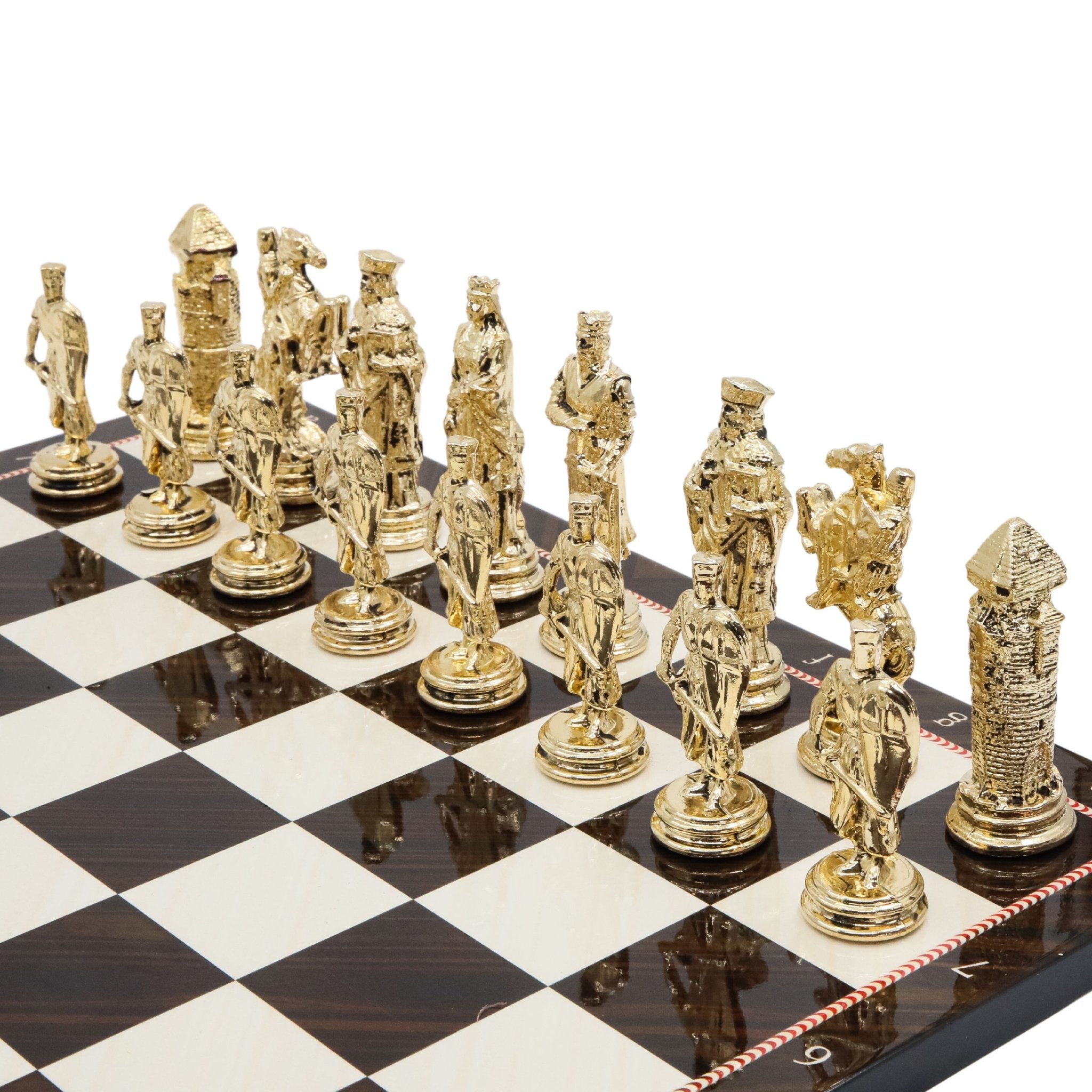 Ottoman Empire Chess Set | Wooden Chess Board 44CM (17") - Cooper Chess