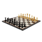 Limited Edition Artisan Chess Set - 100% Handmade Solid Wood Chessmen | Wooden Chess Board 44CM (17") - Model E1056 - Cooper Chess