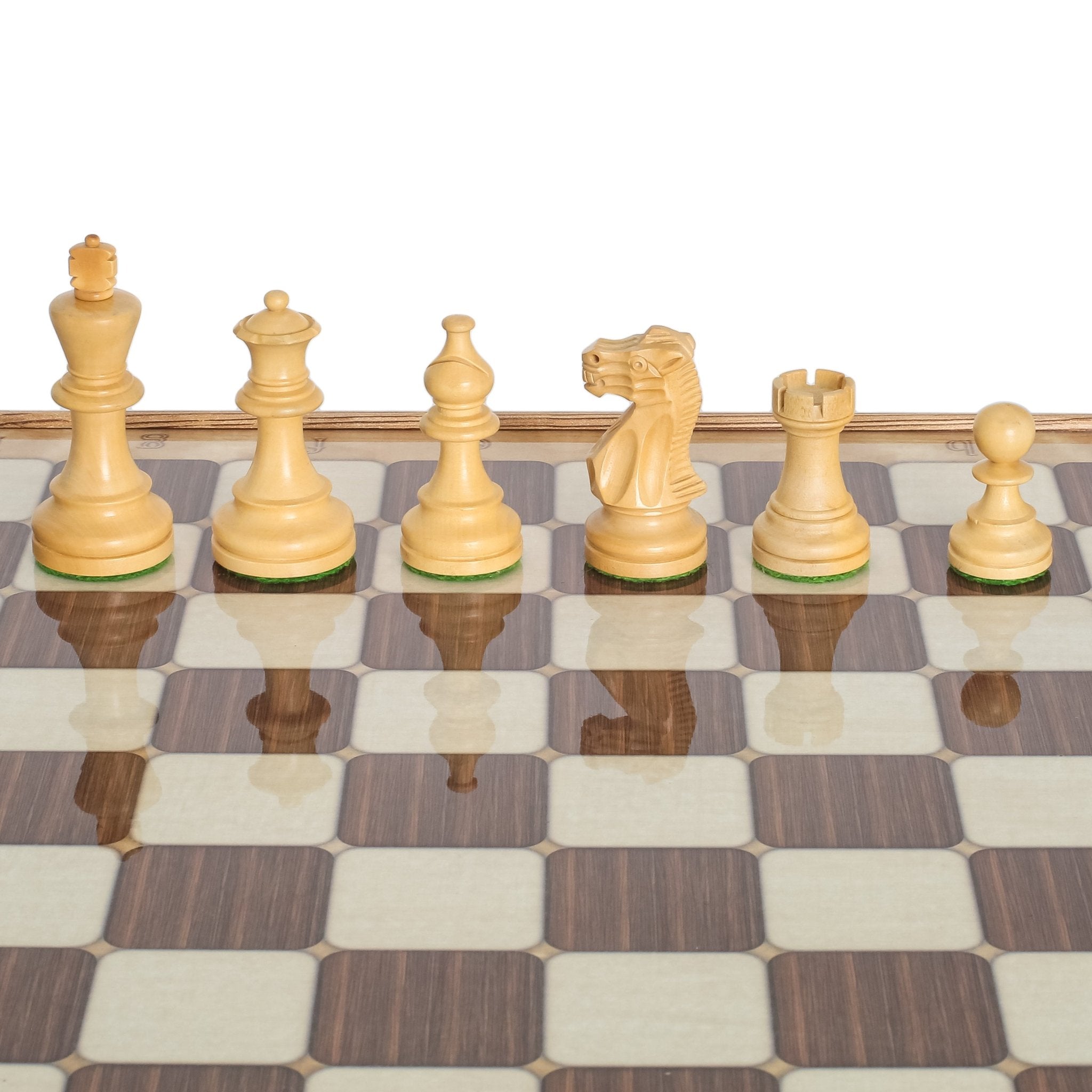 Storage Chess Set 37 CM (15") with Weighted Solid Wood Chessmen (German Staunton) - Cooper Chess