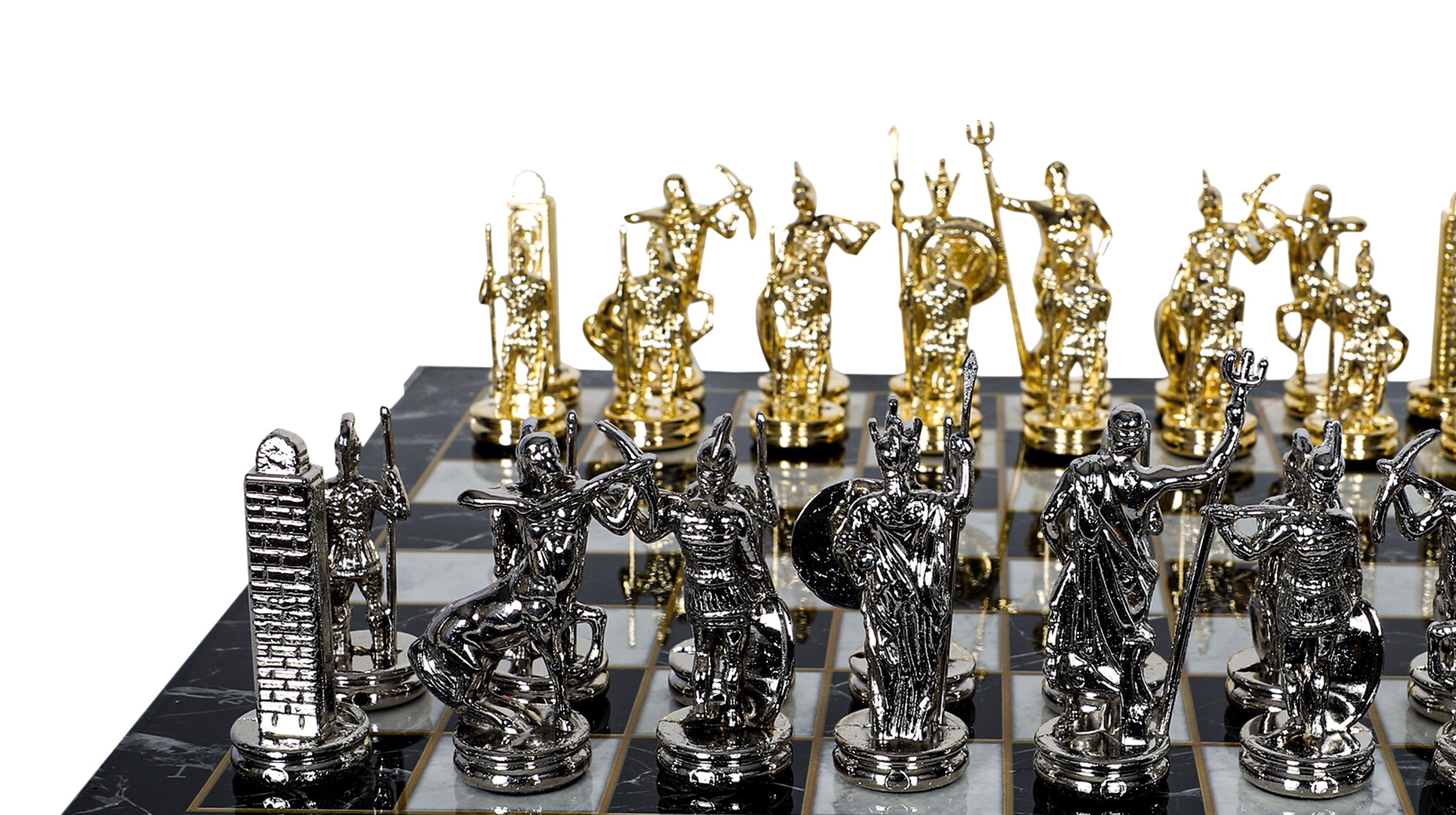 ALL MODELS | HISTORICAL THEME METAL CHESS SET