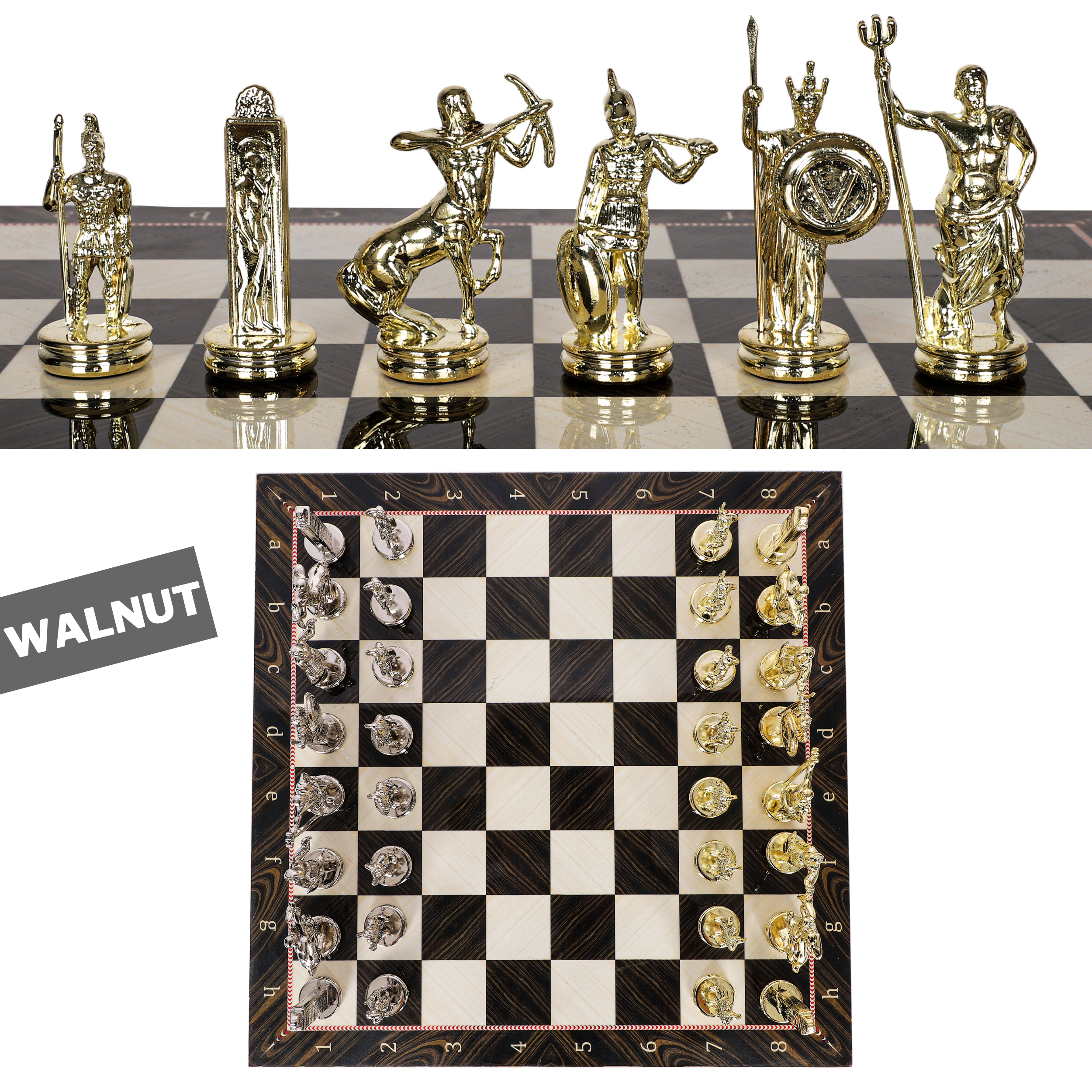 ALL MODELS | HISTORICAL THEME METAL CHESS SET