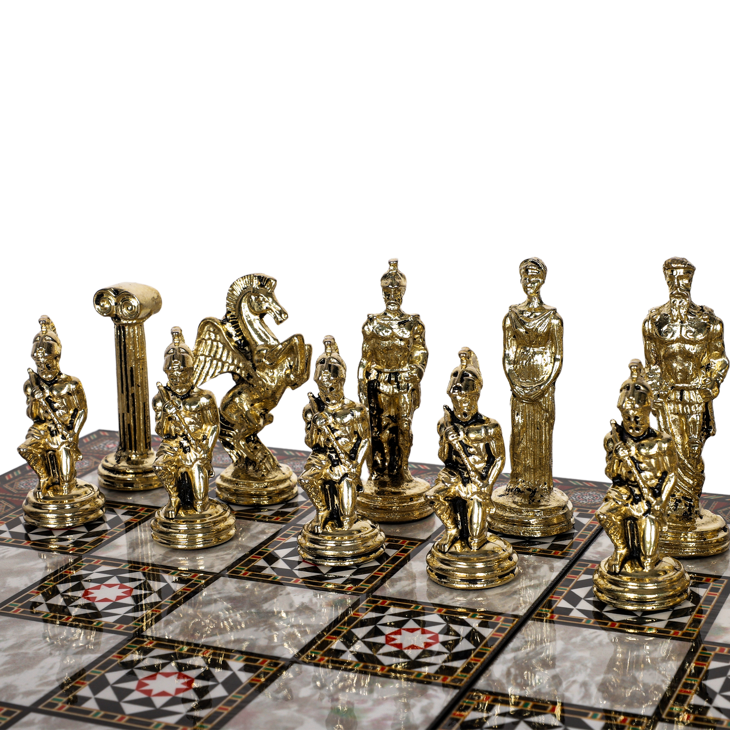 ALL MODELS | HISTORICAL THEME METAL CHESS SET