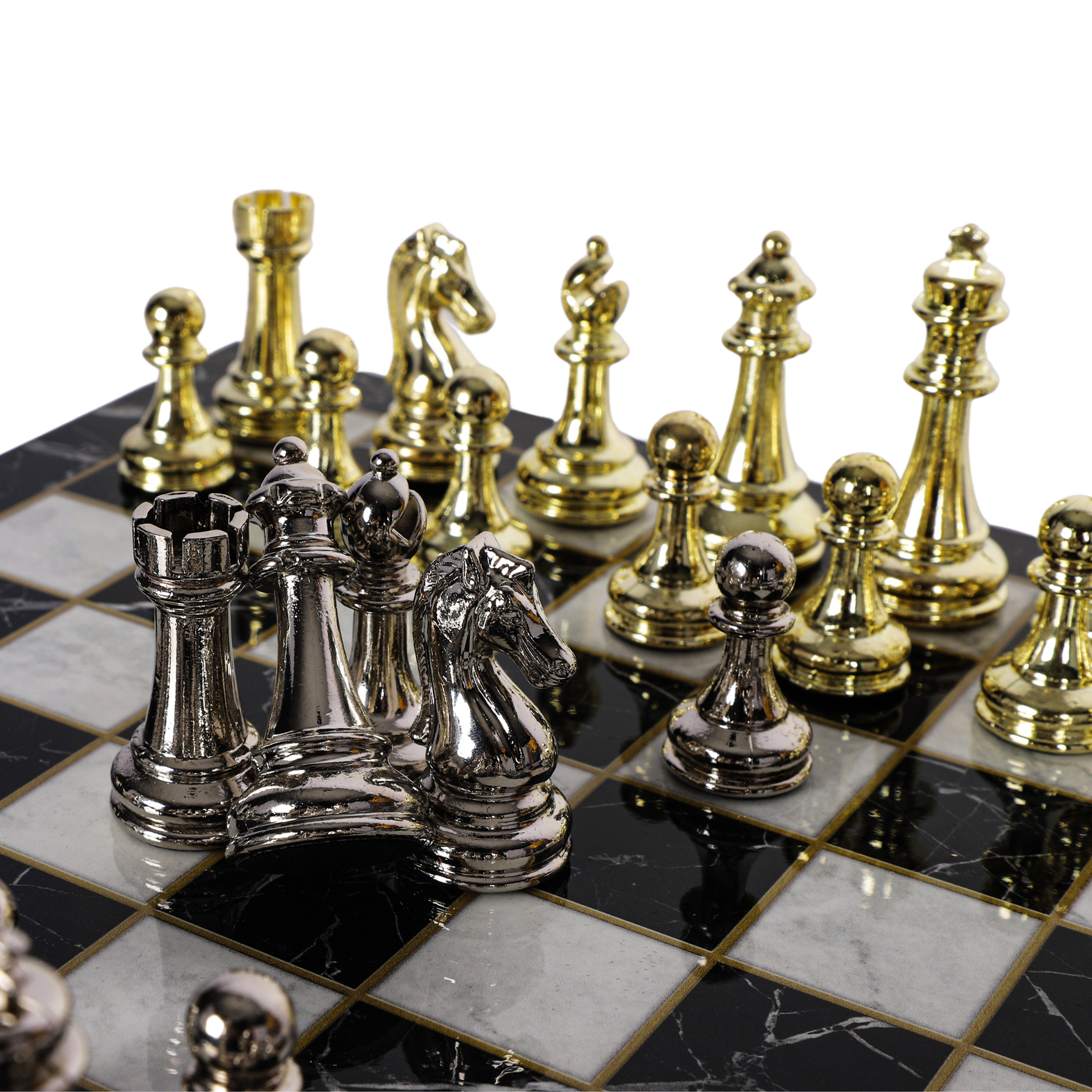 CLASSIC METAL CHESS SET