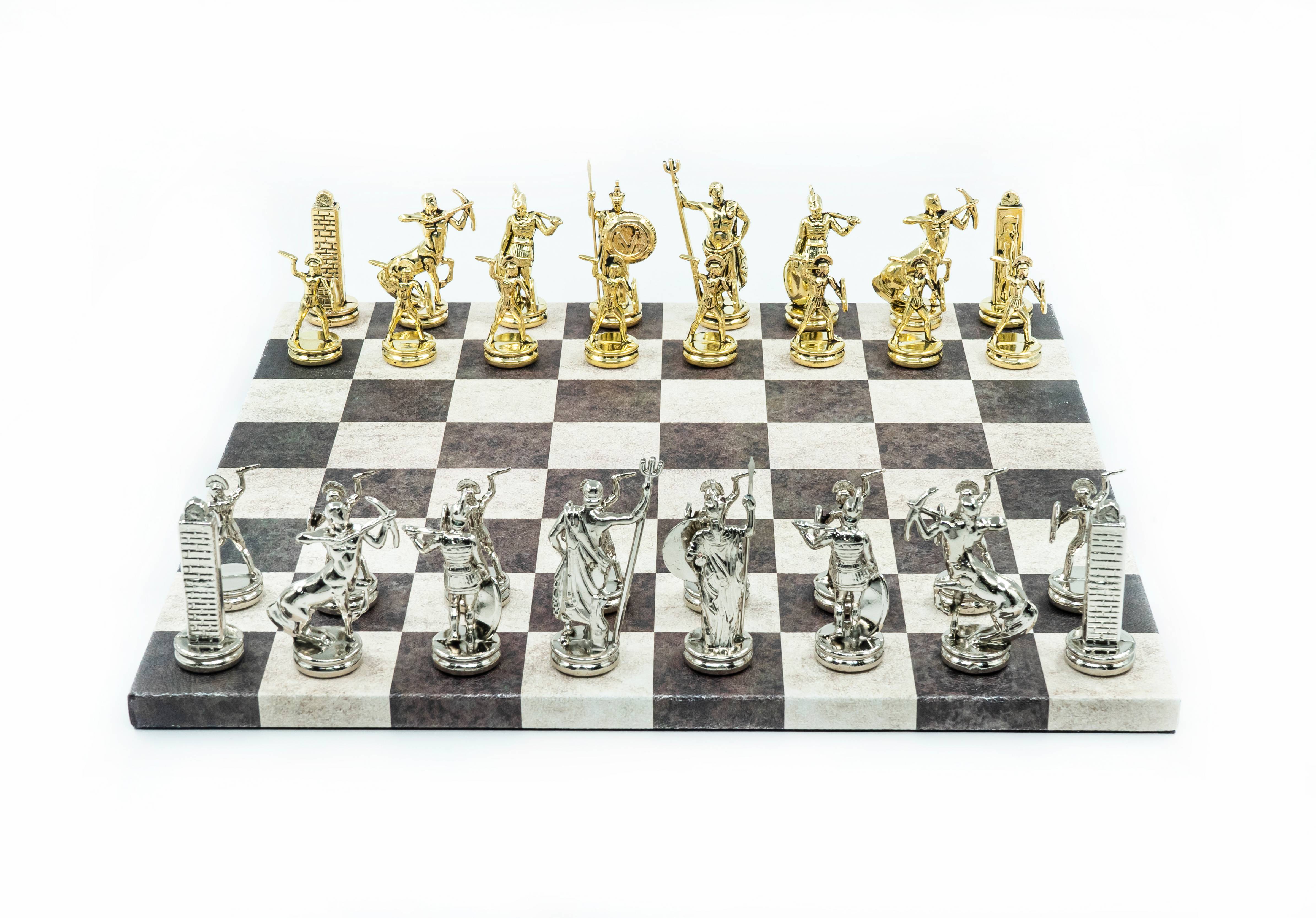 Roman deals chess set