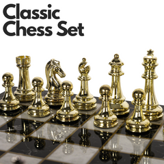 CLASSIC METAL CHESS SET